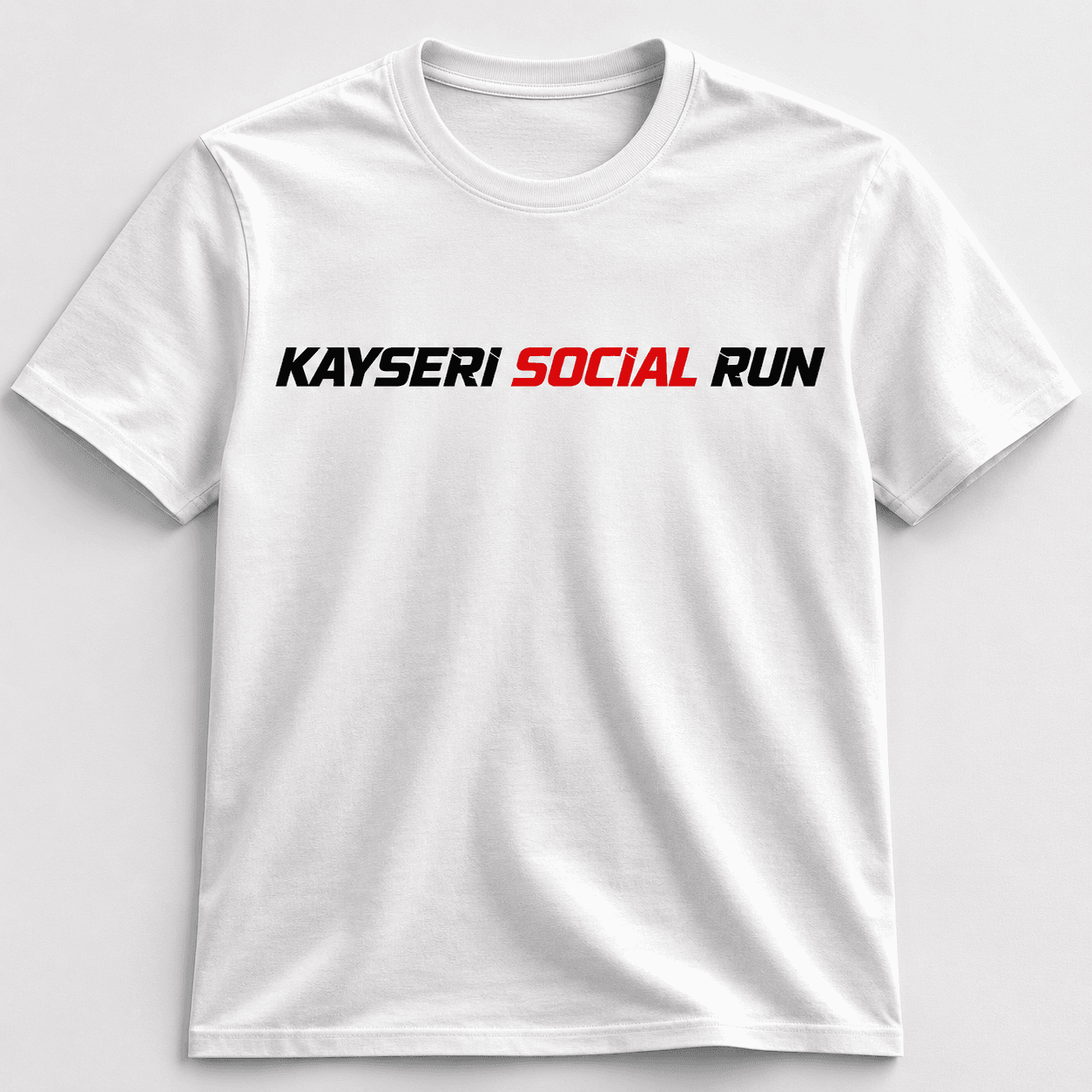 Kayseri Social Run kulüp tişörtü